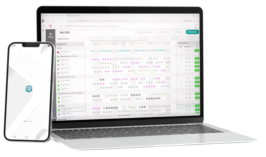 Souhaits des collaborateurs et automatisation réunis dans un processus de planification. smartPEP.