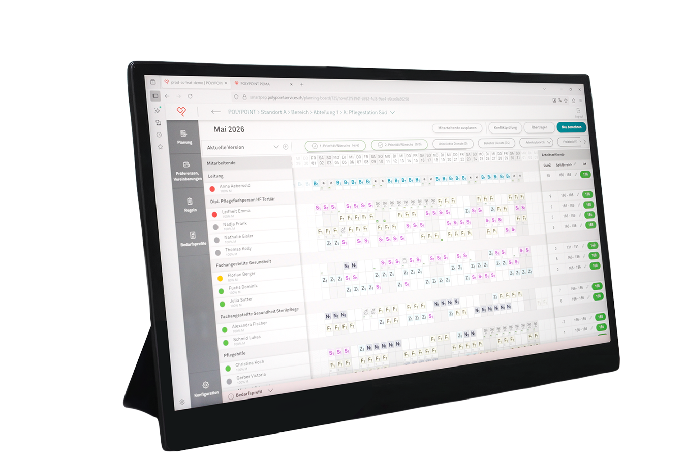 Rechtssicher planen per Klick – Regeln werden automatisch geprüft. smartPEP.